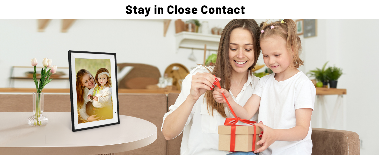 photo frame electronic digital picture frames load from phone