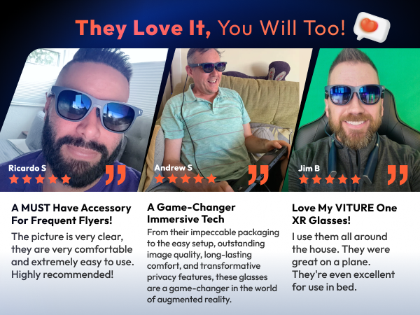 VITURE One XR/AR Smart Glasses