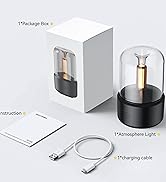 MEHIDFY Aromatherapy Essential Oil Diffuser with Light, 120ml Diffuser &amp; Essential Oil Set, Sleep...