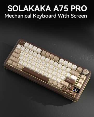 SOLAKAKA A75 pro keyboard