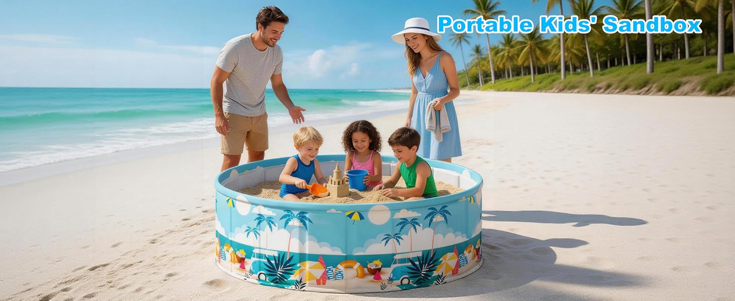 Portable Kids&amp;amp;amp;#39; Sandbox