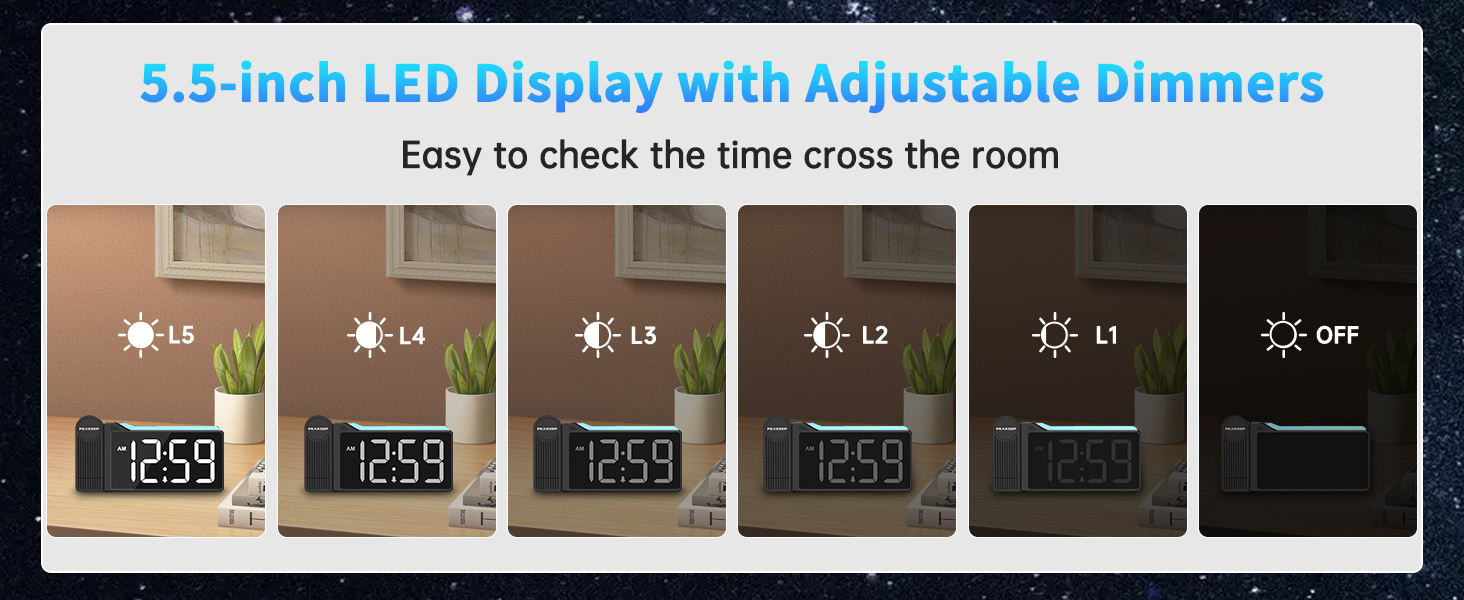 loud alarm clock for heavy sleepers adults