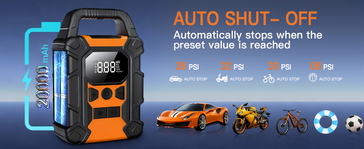 air pump for car tires