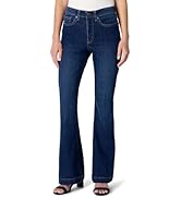 Essentials Womens High Stretch High-Rise Flare Jeans