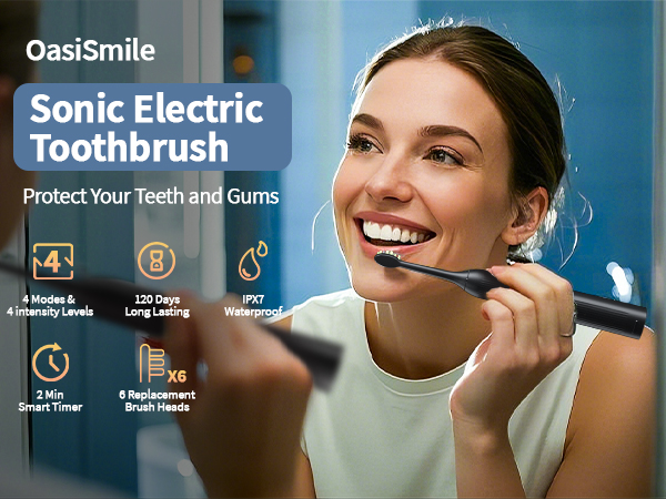OasiSmile Y05 Sonic Electric Toothbrush