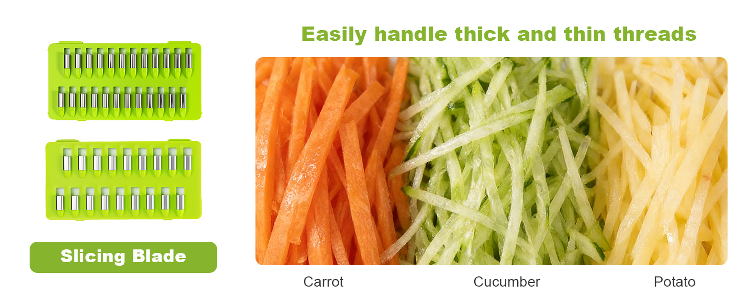 Easily handle thick and thin threads