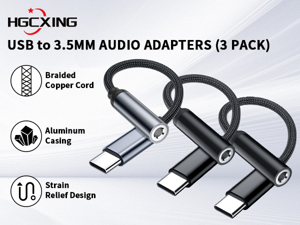 USB C to 3.5mm Adapter for Galaxy S23 Ultra