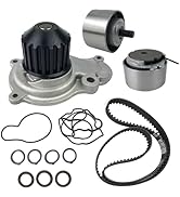 LORPHEIR Timing Belt Kit with Water Pump for Chrysler PT Cruiser Sebring Votager, for Dodge Carav...