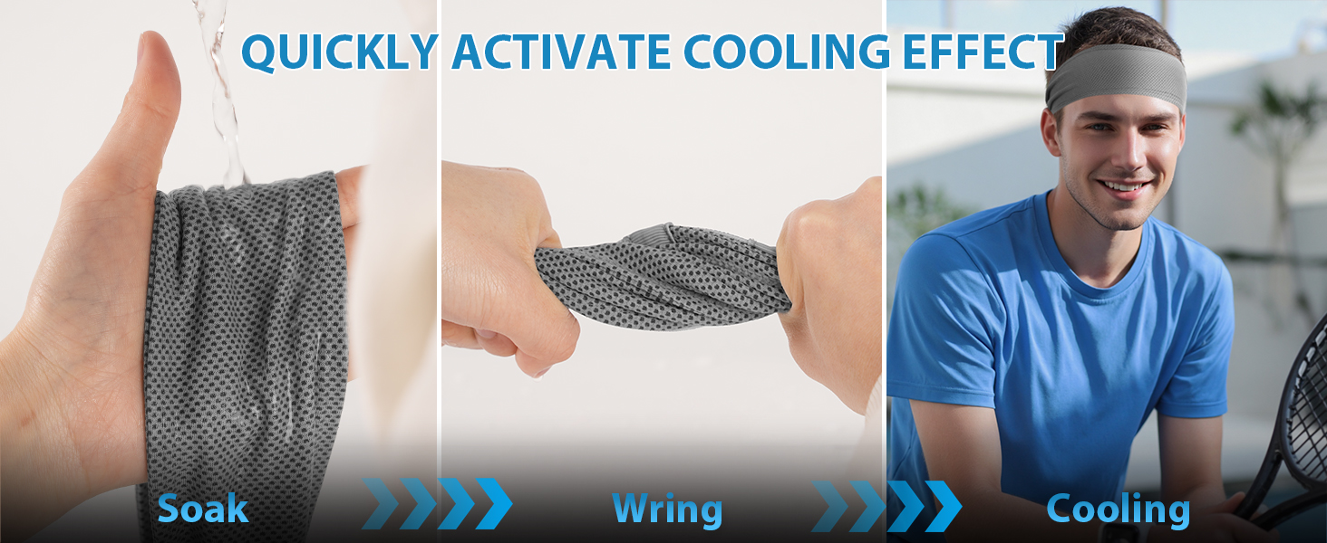 cooling headbands for men sweat bands head band sweatbands mens headband sports