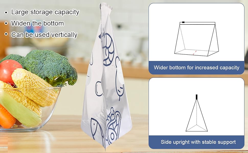 Stand Up Foil Sealable Bags
