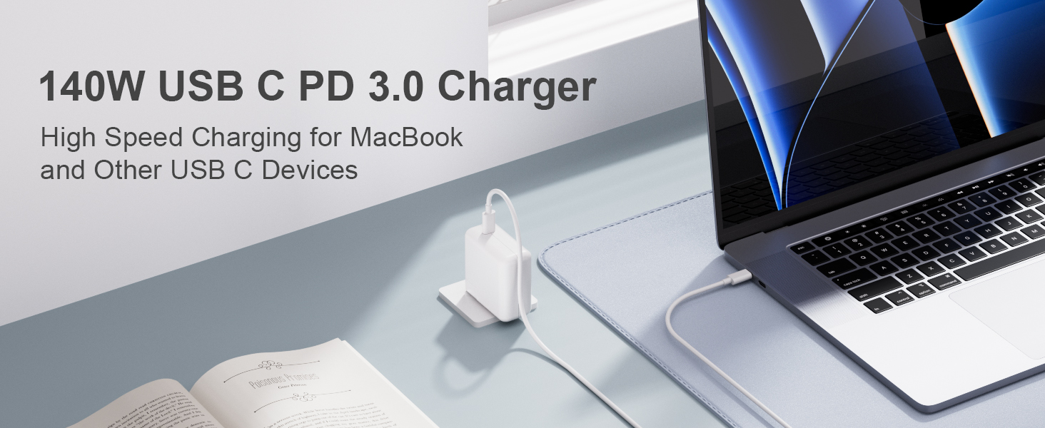 Charger for MacBook Pro, Compatible with MacBook Pro, MacBook Air 13 Inch, iPad Pro 