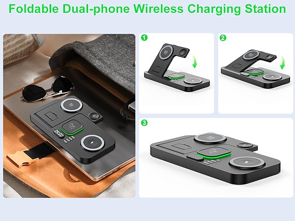 iphone and apple watch charging station