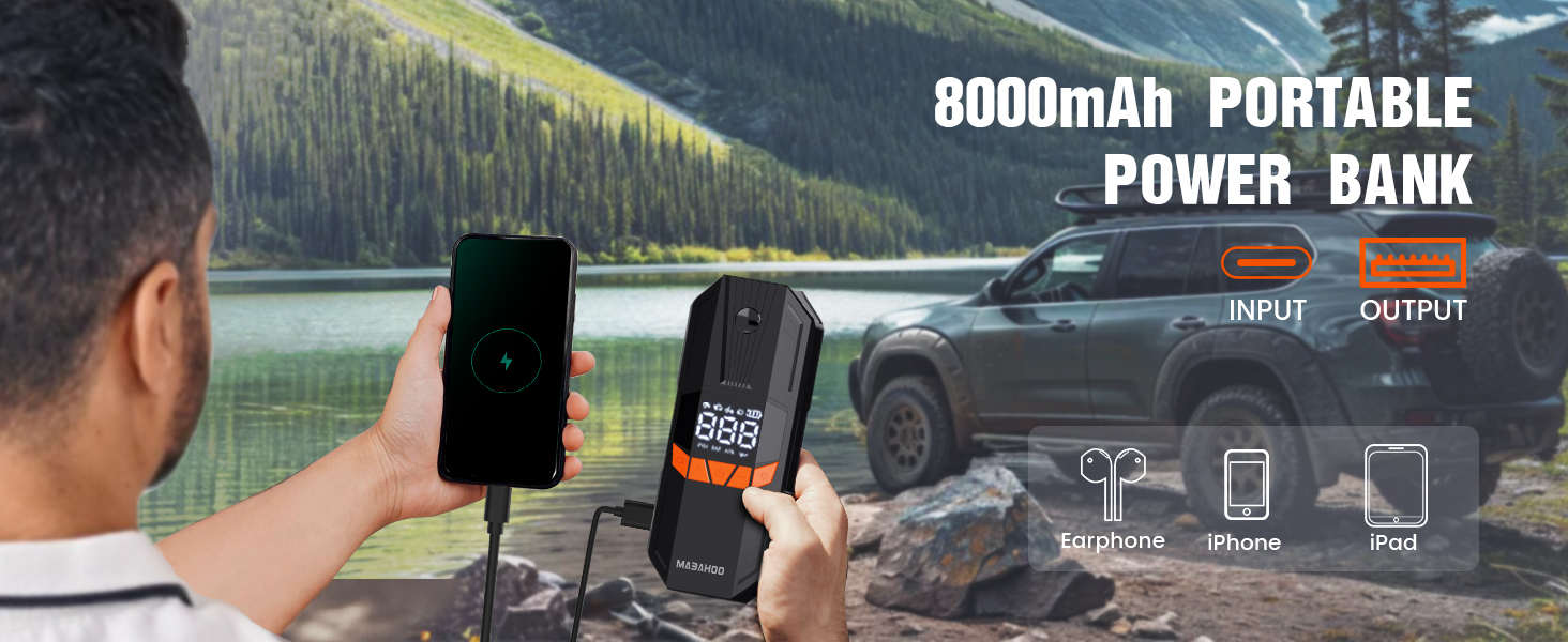 Portable Air Pump for Car