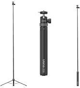 Ulanzi TT24 CKa Quick-Release Selfie Stick Tripod, 59" Extendable Phone Tripod Stand with Ball He...