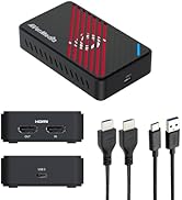 AVerMedia 4K HDMI Capture Card, USB Game Capture Card for Streaming and Recording with True Low L...