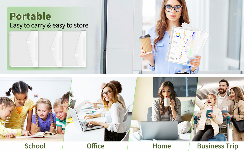 binder dividers with pockets and tabs