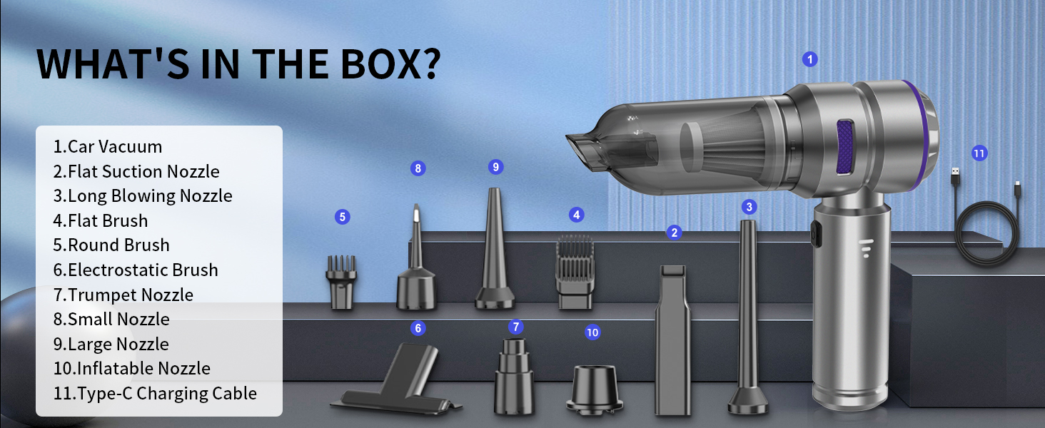 Car Vacuum Cleaner High Power