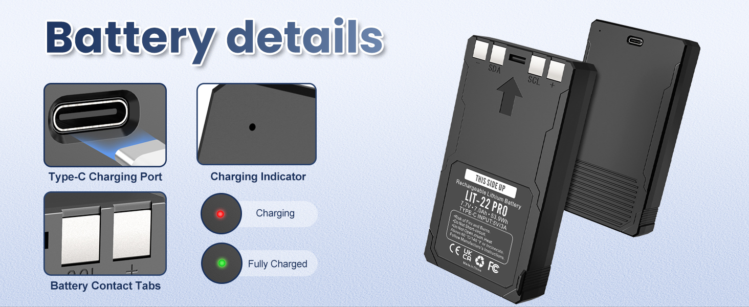Battery details