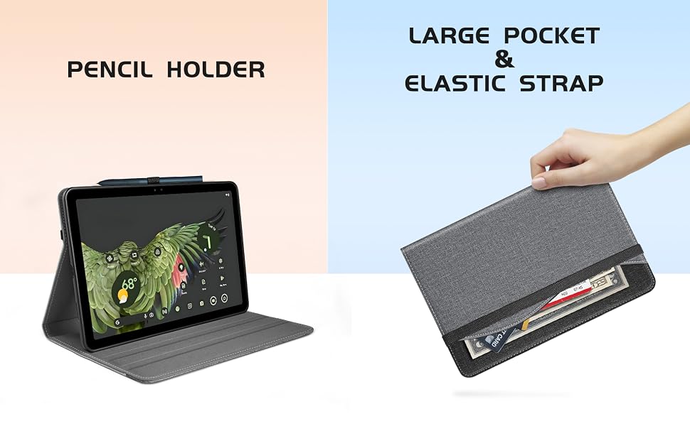 Large Pocket Pencil Holder