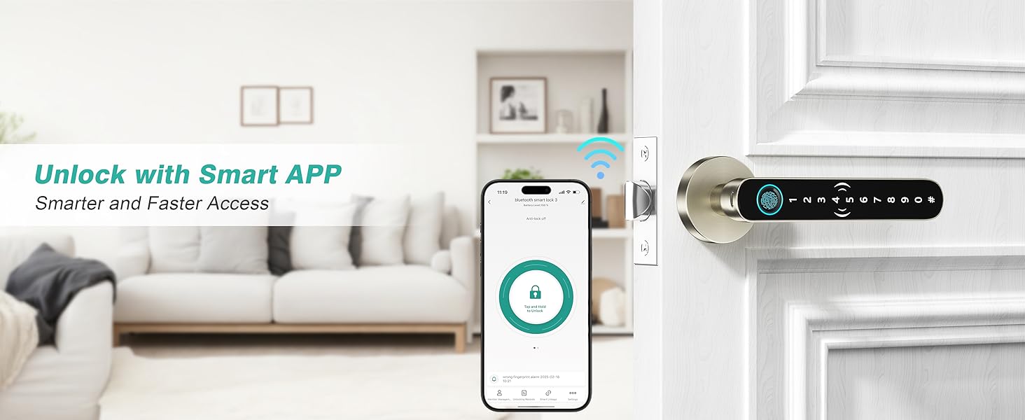 fingerprint door lock