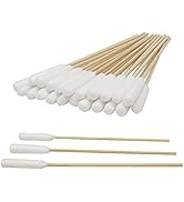 6 Inch Long Cotton Swabs of Medium and Large Pets Ears Cleaning or Makeup 100pcs