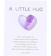 1pc Heart Pocket Hug Token Gifts,Pocket Hug Cards Inspirational Gifts for Women Daughter Granddau...