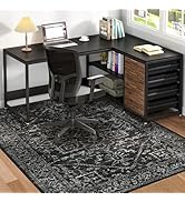 Chair Mat for Hard Floors, QQpony 60" x 48" Office Chair Mat for Hard Surface, Area Rug for Livin...