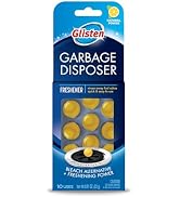 Glisten Garbage Disposer Freshener, Sink Disposal Odor Eliminator, Quick and Easy-to-Use, Lemon S...