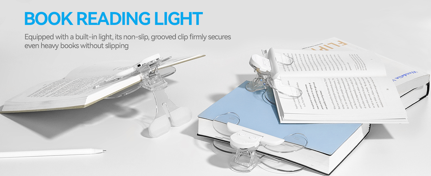 Book Page Holder with Light