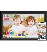 64GB 15.6inch FRAMEO Digital Photo Frame with 1920x1080 FHD IPS LCD Touch Screen, Dual-WiFi Share...