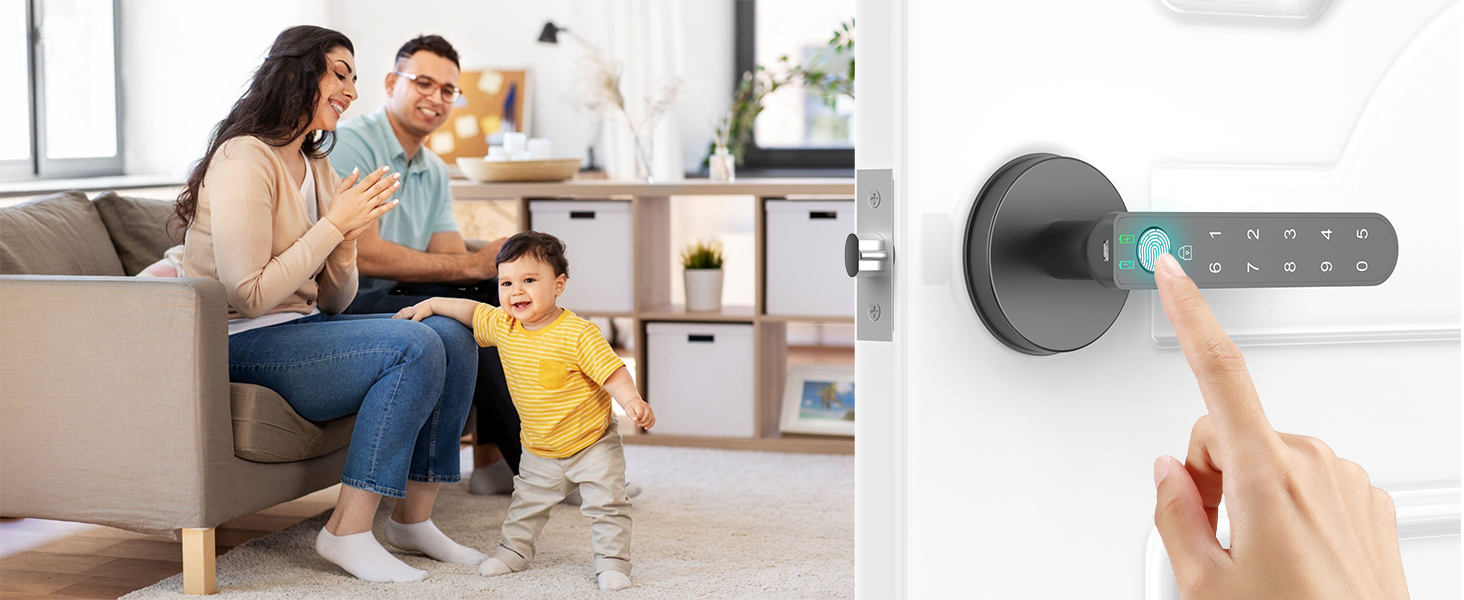 fingerprint door knob