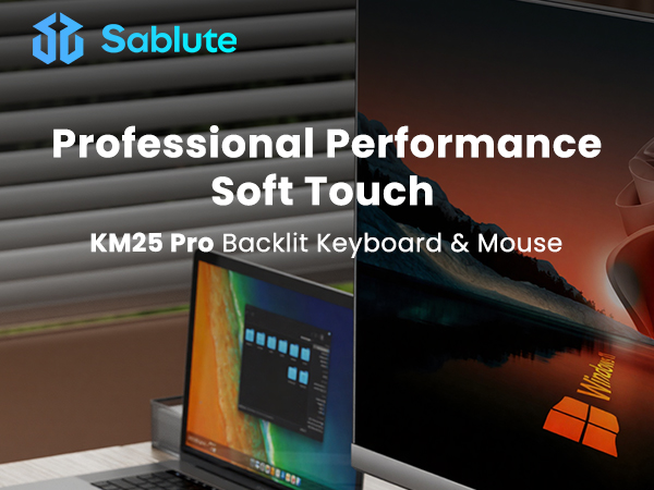 SABLUTE Keyboard and mouse comb