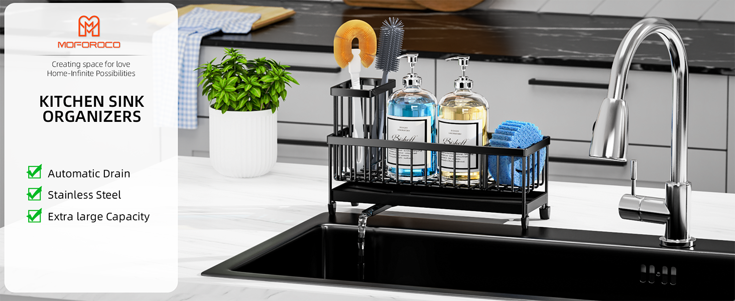 kitchen sink caddy for sink