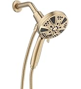 LAVA ODORO Handheld Shower Head with Magnetic Docking System, 10-Function High Pressure Detachabl...
