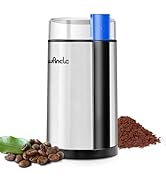Coffee Grinder, Wancle Electric Coffee Grinder, Quiet Spice Grinder, One Touch Coffee Mill for Be...