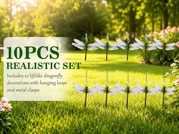 dragon fly clips for bugs repellent