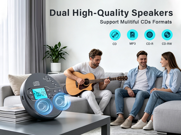 CD player with Speaker