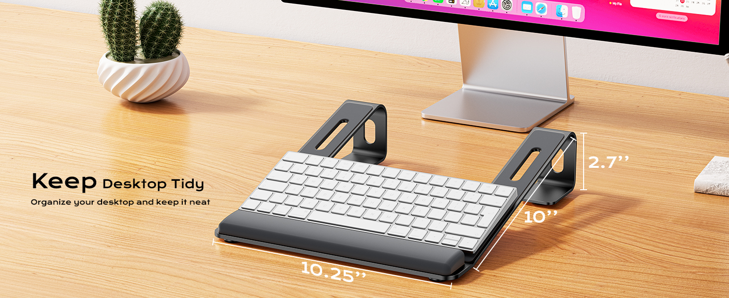 Laptop Stand for Desk with Wrist Protection keyboard wrist rest desk accessories wrist rest