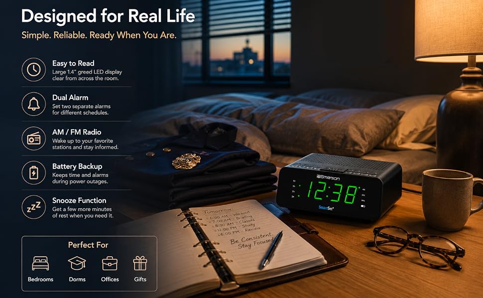 CKS1900 Emerson smart set radio