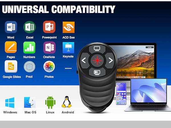 wireless presentation clicker