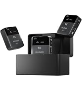 MELONARE PM-2 Portable Wireless in Ear Monitor System w/Charging Case, Wireless Audio Transmitter...