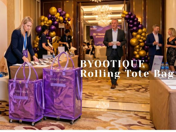 Essential Tote Bag with Wheels for Event