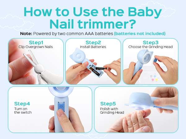 baby nail trimmer electric