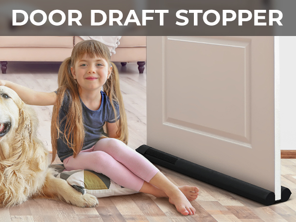 Weather stripping door seal, door air blocker, door sound barrier, sound proof for doors