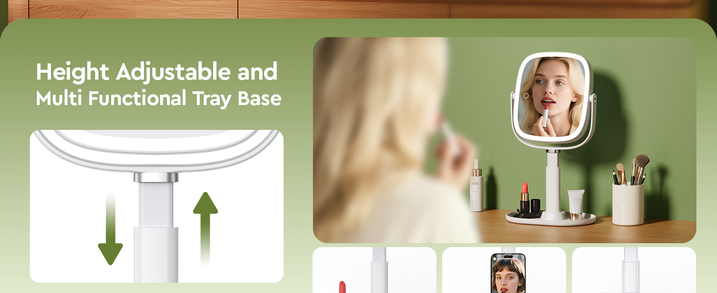 Height Adjustable &amp;amp; Multi Functional Tray Base