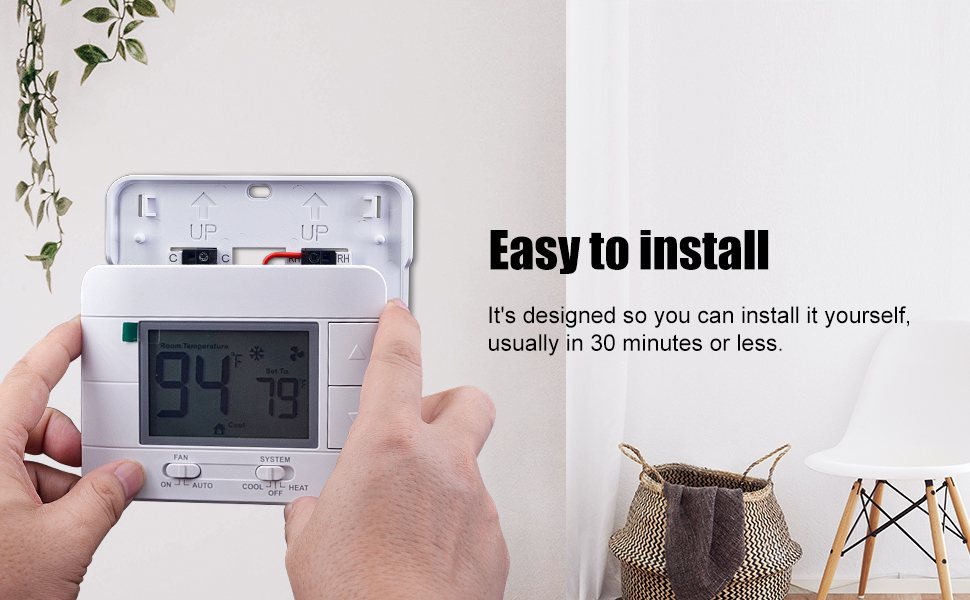 non-programmable thermostat 711