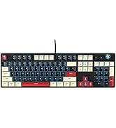 MageGee Mechanical Gaming Keyboard MK-Armor LED Blue Backlit and Wired USB 104 Keys Keyboard with...