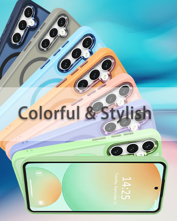 YENAPOON Matte Magnetic Phone Case for samsung galaxy s25 fe