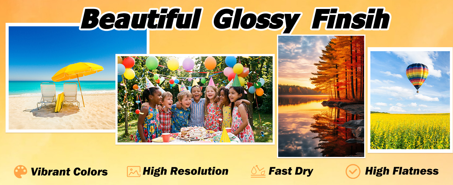 CAREGY Single Sided Glossy Photo Paper for Inkjet