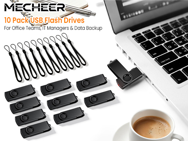 10 Pack USB Flash Drives